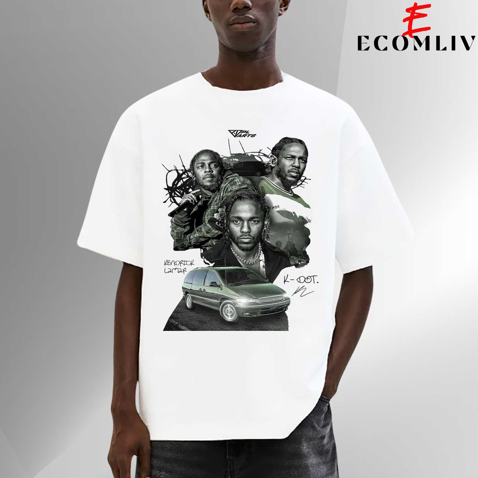 Kendrick Rap Tour Tee, Viral Visual Street Merch T-Shirt